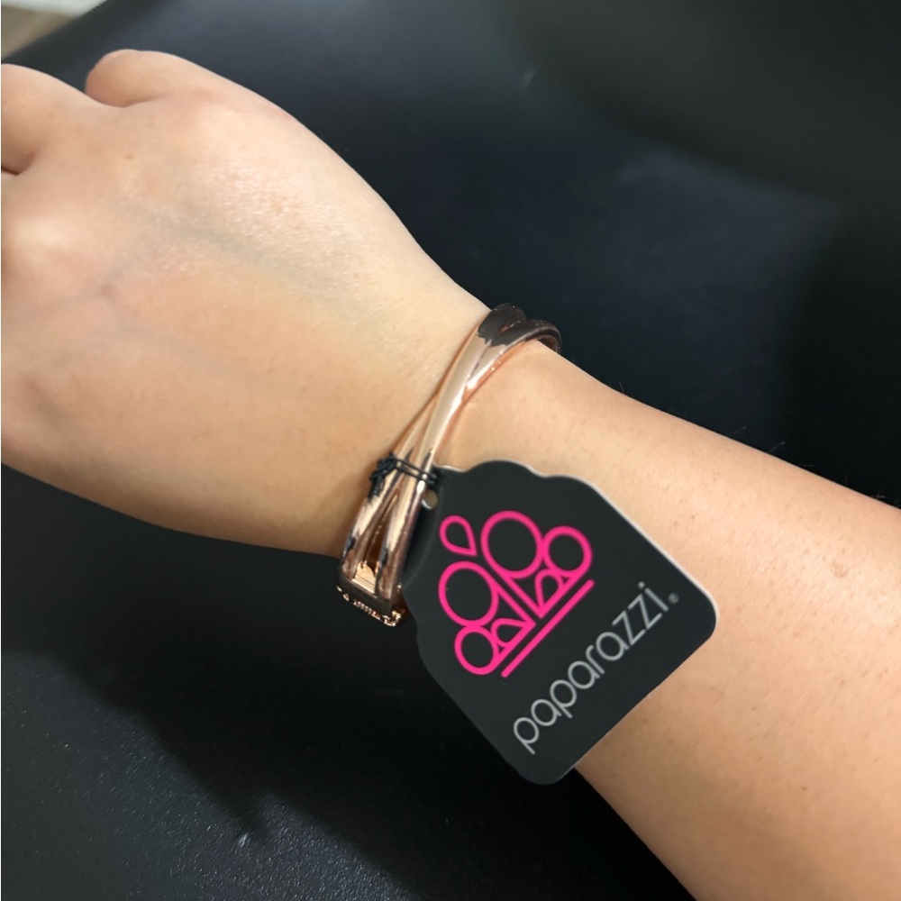 Rose gold bangle - fits most sizes